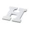 6 Pack: 9" White MDF Whimsy Letter by Make Market®